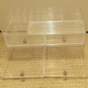 Stackable Interdesign Makeup Organizers